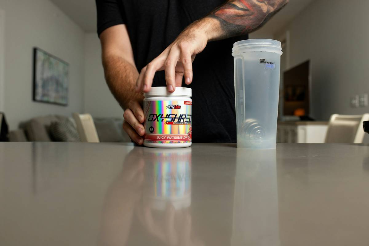 prostate supreme supplement for men bottle next to clinical study reports on prostate health